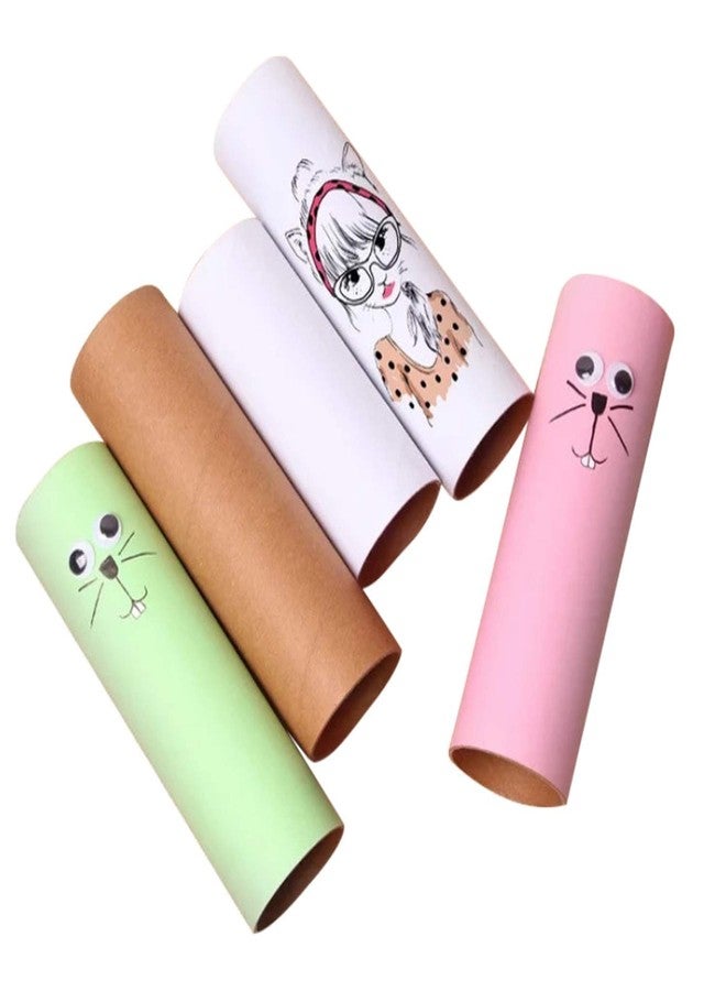 Timetech Cardboard Tubes - Craft Rolls, Craft Tubes, Cardboard Rolls, Paper Tubes, Empty Toilet Paper Rolls, Craft Supplies for Classroom Projects, Art DIY Craft, Paper, Brown, Pack of 6 pcs 2 x 2 x 10 inches - Image 5